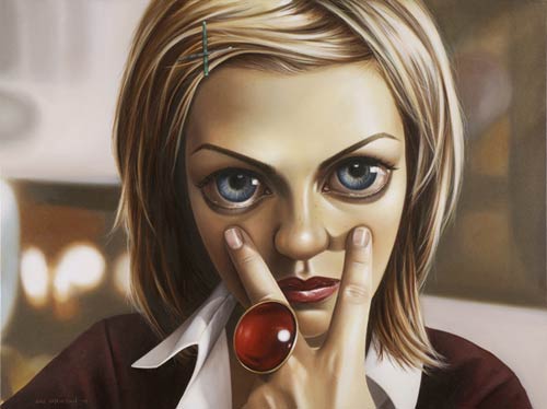 surrealism paintings by Sas Christian